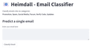 Heimdall - Smart Email Categorizer